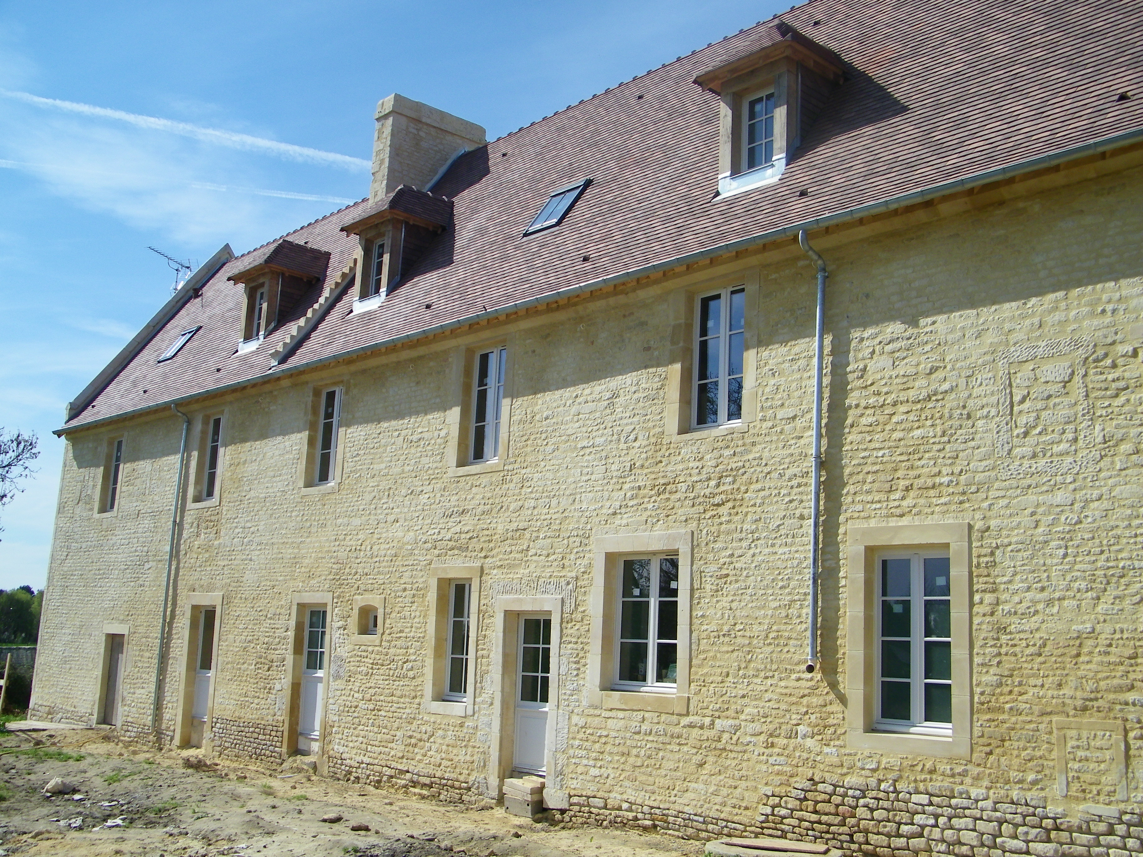 Réhabillitation de maison ancienne dans la Somme